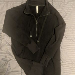 Black long sweatshirt